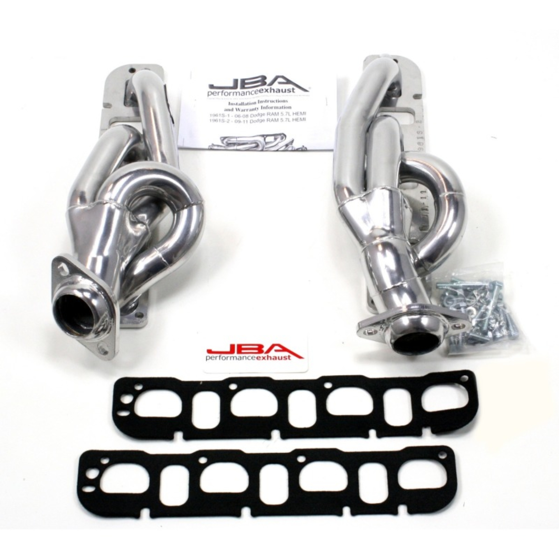 Picture of JBA 09-19 RAM 5.7L HEMI 1-5/8in Primary Silver Ctd Cat4Ward Header