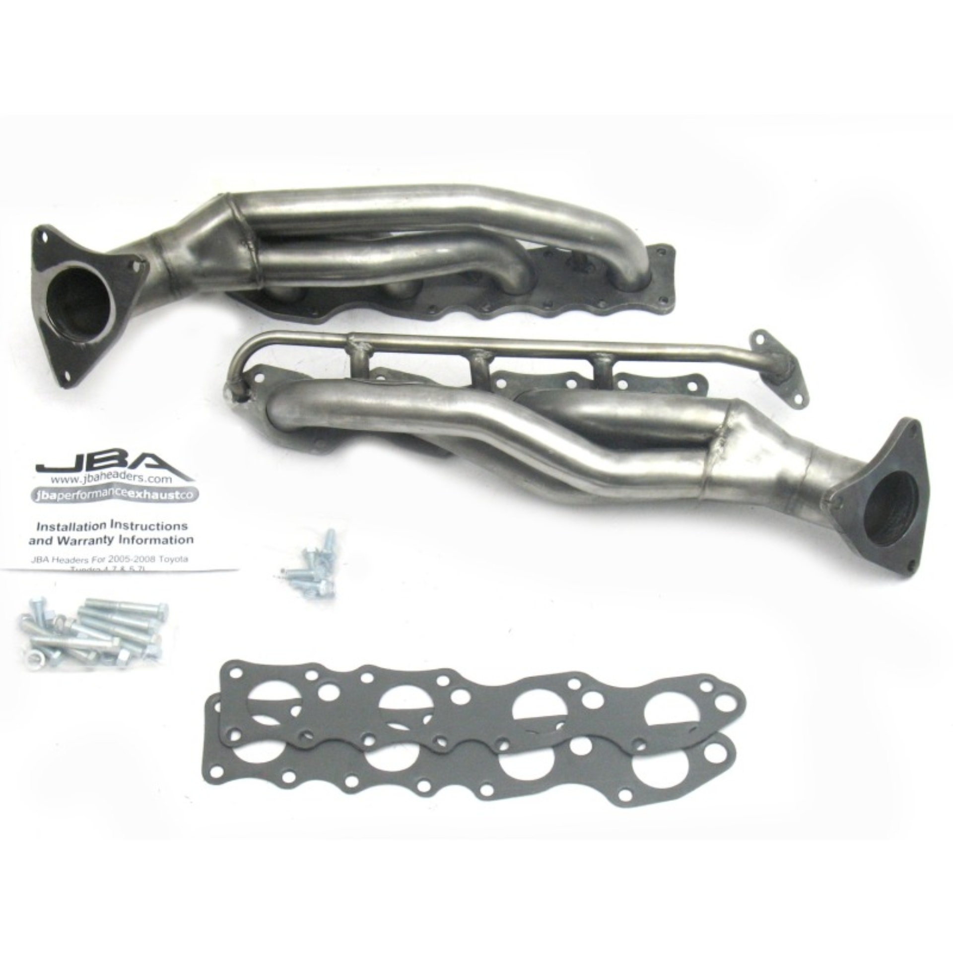 Picture of JBA 07-20 Toyota 5.7L V8 1-5/8in Primary Raw 409SS Cat4Ward Header