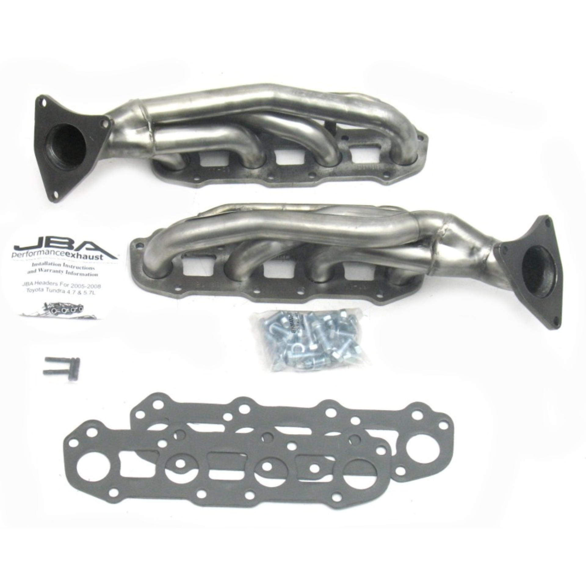 Picture of JBA 07-09 Toyota 4.7L V8 1-1/2in Primary Raw 409SS Cat4Ward Header