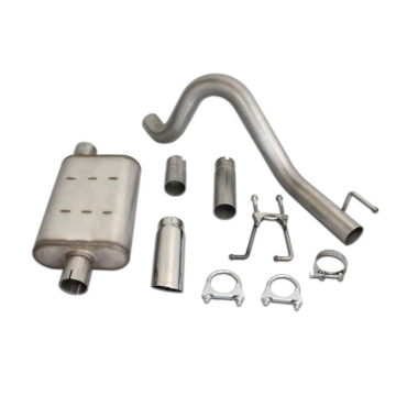 Picture of JBA 87-96 Jeep Wrangler YJ 2.5L/4.0L/4.2L 304SS Single Rear Exit Cat-Back Exhaust