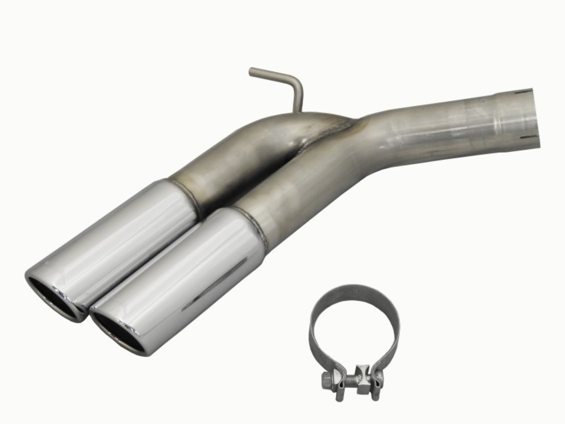 Picture of JBA 04-20 Nissan Titan 5.6L 304SS Pass Side Dual Exit Tip Upgrade (For 40-1400/1401)