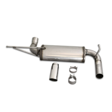 Picture of JBA 07-18 Jeep Wrangler JK 3.8L/3.6L 304SS Single Rear Exit Axle Back Exhaust