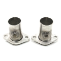 Picture of JBA 2.5in 304 Series Stainless Steel 2 Bolt Starter Tubes w/O2 sensor bungs