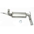 Picture of JBA 07-18 Jeep Wrangler JK 3.8L/3.6L 409SS Single Rear Exit Axle Back Exhaust