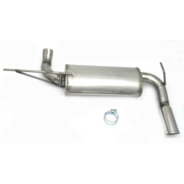 Picture of JBA 07-18 Jeep Wrangler JK 3.8L/3.6L 409SS Single Rear Exit Axle Back Exhaust