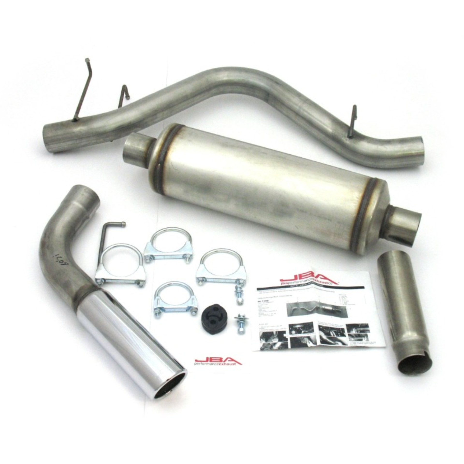 Picture of JBA 98-01 Ram 1500/2500 3.9L/5.2L/5.9L 409SS Pass Side Single Exit Cat-Back Exhaust