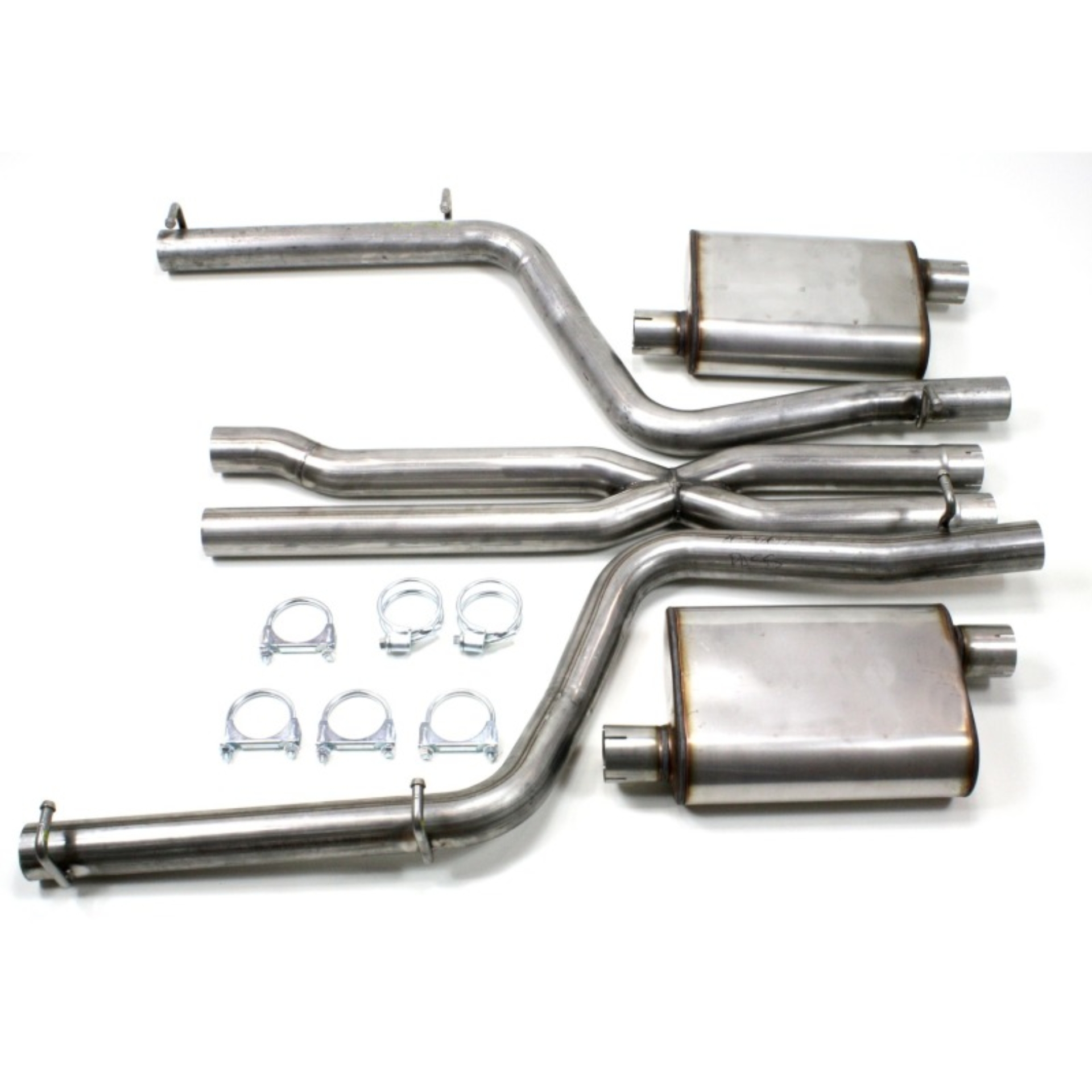 Picture of JBA 11-14 Chrysler/Dodge Cars 5.7L 409SS Dual Rear Exit Cat-Back Exhaust