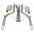 Picture of JBA 05-10 Chrysler/Dodge Cars 6.1L 409SS Dual Rear Exit Cat-Back Exhaust