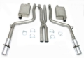 Picture of JBA 05-10 Chrysler/Dodge Cars 5.7L 409SS Dual Rear Exit Cat-Back Exhaust