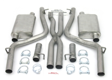Picture of JBA 08-14 Dodge Challenger 5.7L 409SS Dual Rear Exit Cat-Back Exhaust