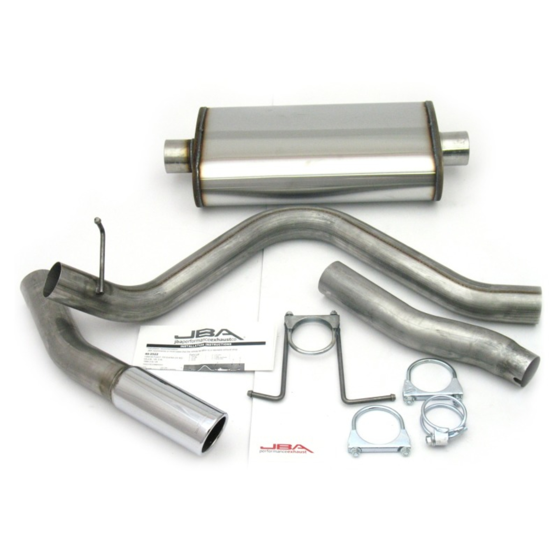 Picture of JBA 98-03 Ford F-150 4.2L/4.6L/5.4L 409SS Pass Side Single Exit Cat-Back Exhaust