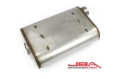 Picture of JBA Universal Chambered Style 304SS Muffler 14x9.75x4 2.5in Inlet Diameter Offset/Offset