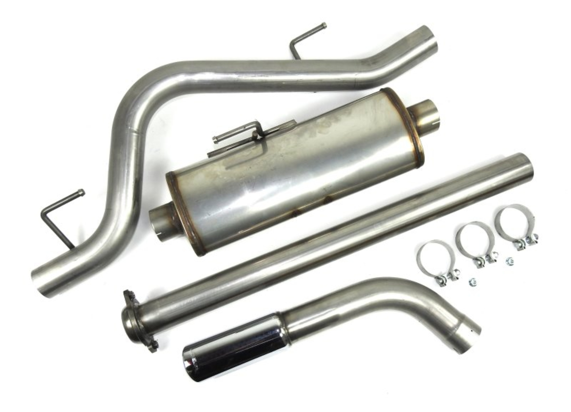 Picture of JBA 15-20 Ford F-150 All 2.7L/3.5L/5.0L 409SS Pass Side Single Exit Cat-Back Exhaust