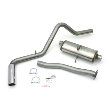 Picture of JBA 98-11 Ford Ranger Super Cab 2.5L/3.0L/4.0L 409SS Pass Side Single Exit Cat-Back Exhaust