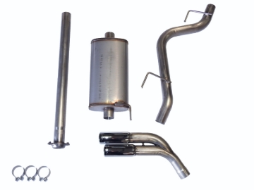 Picture of JBA 15-20 Ford F-150 2.7L/3.5L/5.0L 409SS Pass Side Dual Exit Cat-Back Exhaust