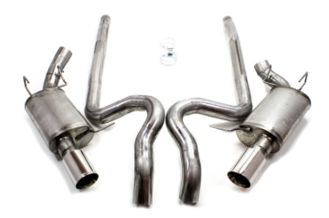 Picture of JBA 11-14 Ford Mustang GT/GT500 5.0L/5.4L/5.8L 409SS Dual Rear Exit Cat-Back Exhaust