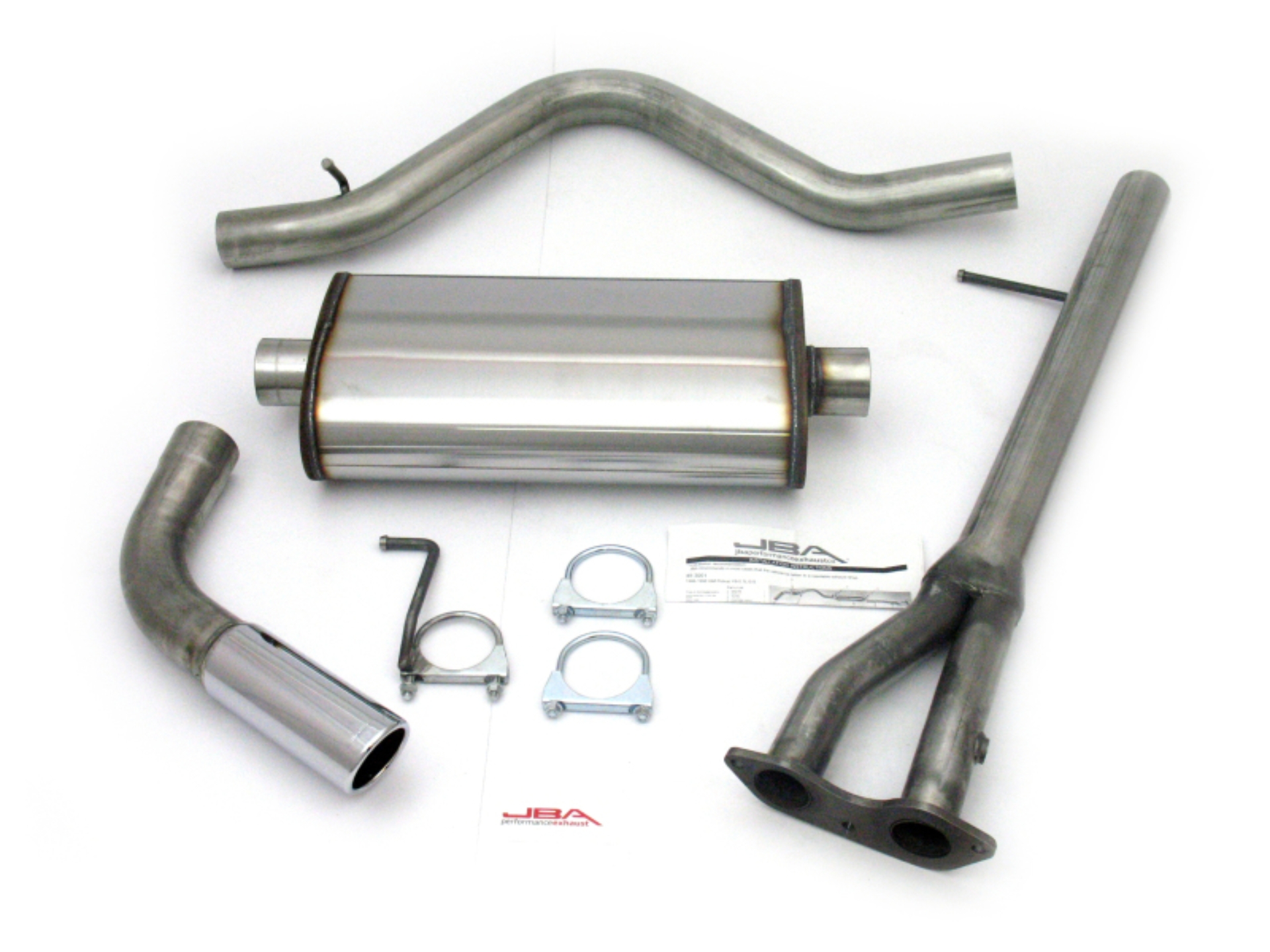 Picture of JBA 96-00 Chevrolet/GMC C/K Pickups 5.7L 409SS Pass Side Single Exit Cat-Back Exhaust