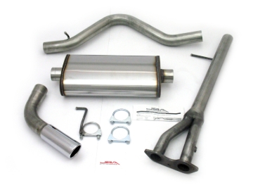 Picture of JBA 96-00 Chevrolet/GMC C/K Pickups 5.7L 409SS Pass Side Single Exit Cat-Back Exhaust