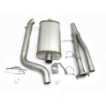 Picture of JBA 03-06 Hummer H2 6.0L 409SS Single Rear Exit Cat-Back Exhaust