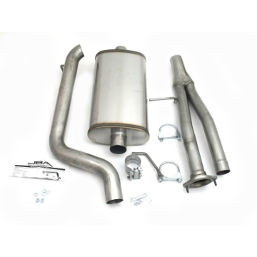 Picture of JBA 03-06 Hummer H2 6.0L 409SS Single Rear Exit Cat-Back Exhaust