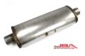 Picture of JBA Universal Chambered 304SS Muffler 22x8x5 3in Center/Center