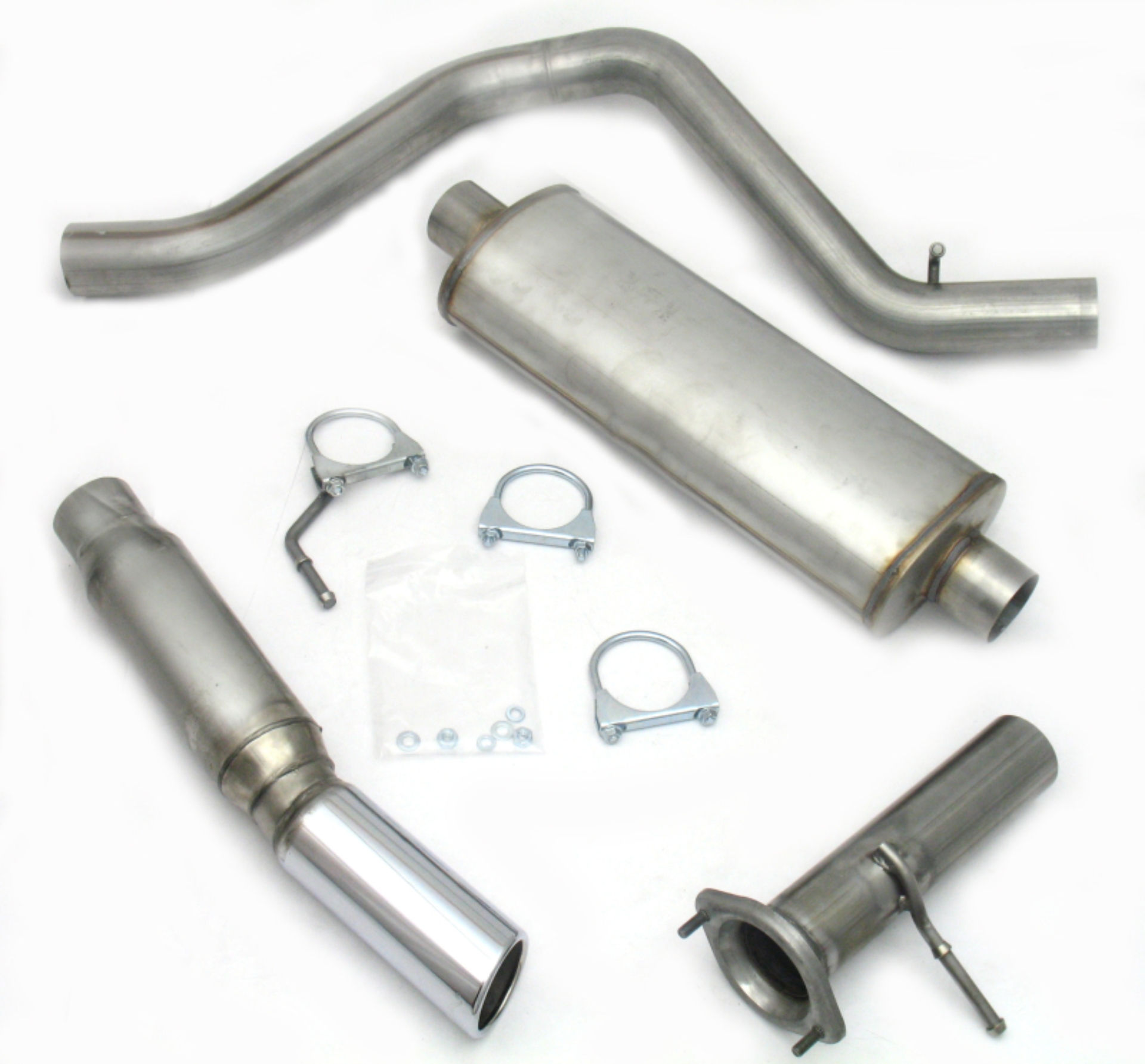 Picture of JBA 02-06 Chevrolet Trail Blazer 4.2L 409SS Single Rear Exit Cat-Back Exhaust