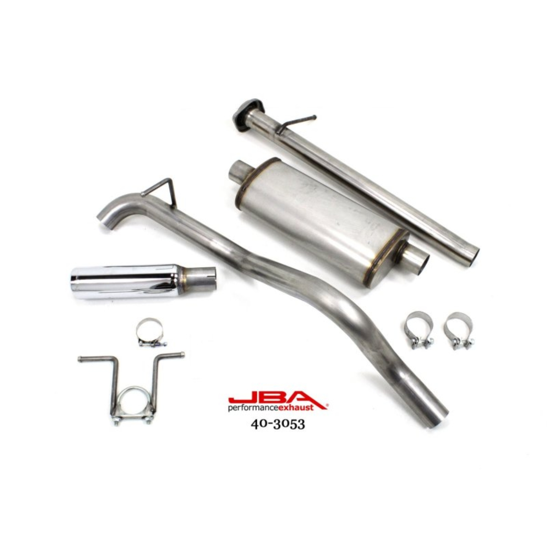 Picture of JBA 15-20 Chevrolet Colorado/GMC Canyon 3.6L 409SS Pass Side Single Exit Cat-Back Exhaust