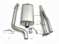 Picture of JBA 03-06 Hummer H2 6.0L 409SS Single Rear Exit Cat-Back Exhaust