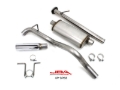 Picture of JBA 15-20 Chevrolet Colorado/GMC Canyon 3.6L 409SS Pass Side Single Exit Cat-Back Exhaust
