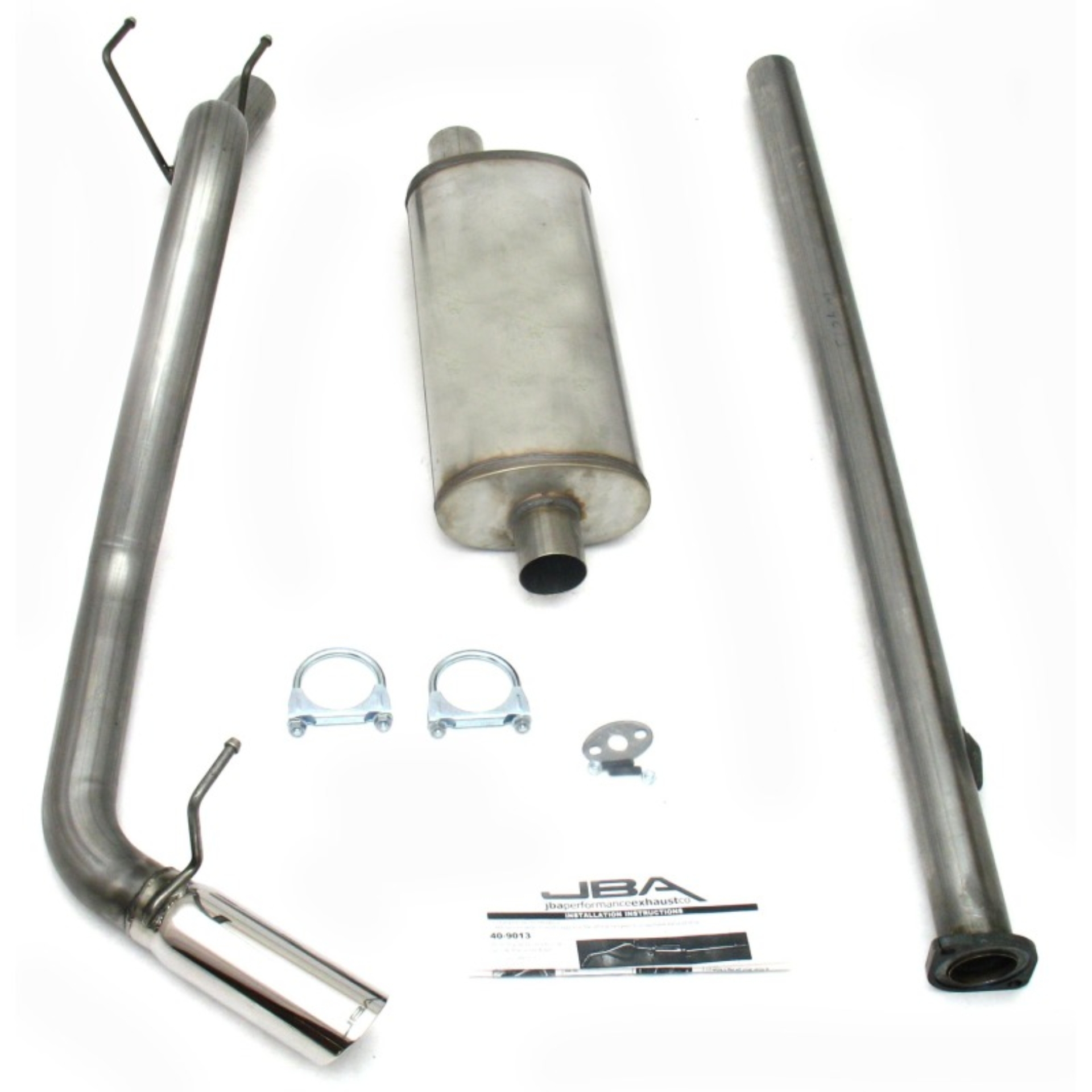 Picture of JBA 95-99 Toyota Tacoma Pre Runner 3.4L 409SS Pass Side Single Exit Cat-Back Exhaust