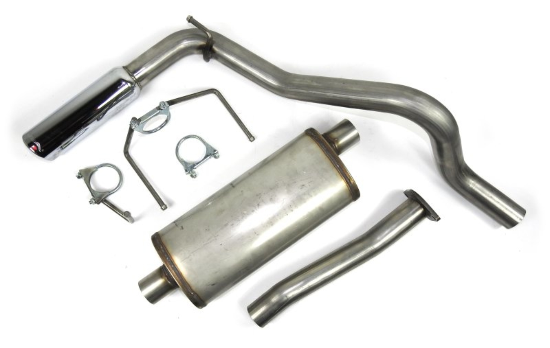 Picture of JBA 16-20 Toyota Tacoma All 3.5L 409SS Pass Side Single Exit Cat-Back Exhaust