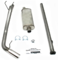 Picture of JBA 95-99 Toyota Tacoma Pre Runner 3.4L 409SS Pass Side Single Exit Cat-Back Exhaust