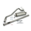Picture of JBA 95-99 Toyota Tacoma (Xtra Cab) 2.4L/2.7L 409SS Pass Side Single Exit Cat-Back Exhaust