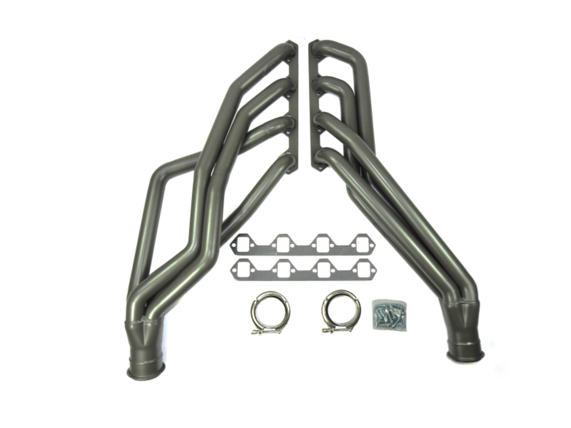 Picture of JBA 65-73 Ford Mustang 351W SBF 1-3/4in Primary Ti Ctd Long Tube Header
