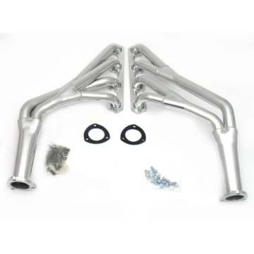Picture of JBA 65-70 Ford Mustang 260-302 SBF 1-1/2in-1-3/4in Primary Silver Ctd Tri Y Header