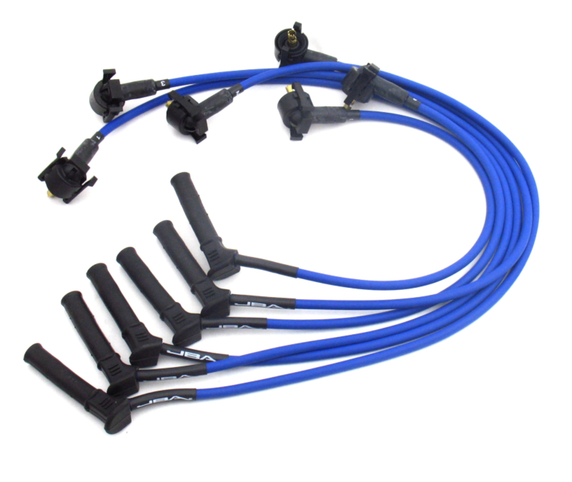Picture of JBA 01-05 Ford Ranger/05-10 Ford Mustang 4.0L Ignition Wires - Blue