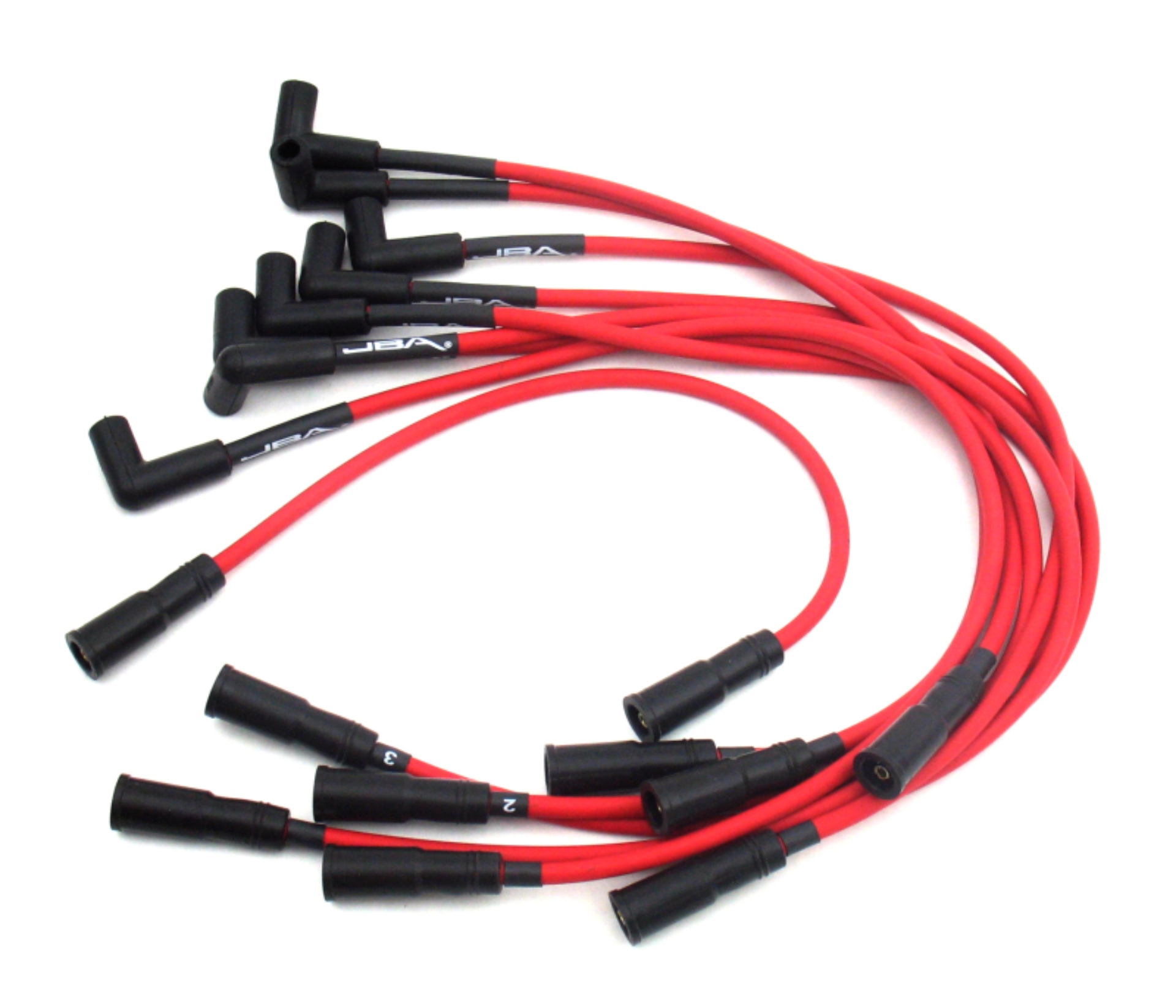 Picture of JBA 96-99 GM 5.0L/5.7L Truck Ignition Wires - Red