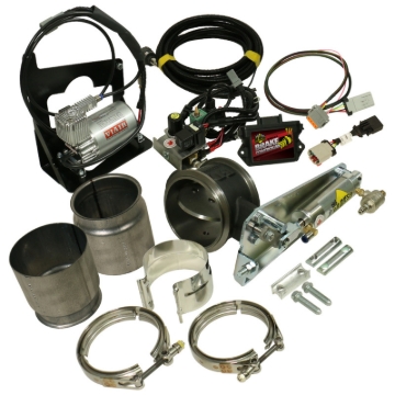 Picture of BD Diesel Exhaust Brake - 07.5-12 Dodge 6.7L Remote Mount 4in Exhaust Brake w/o VGT Turbo