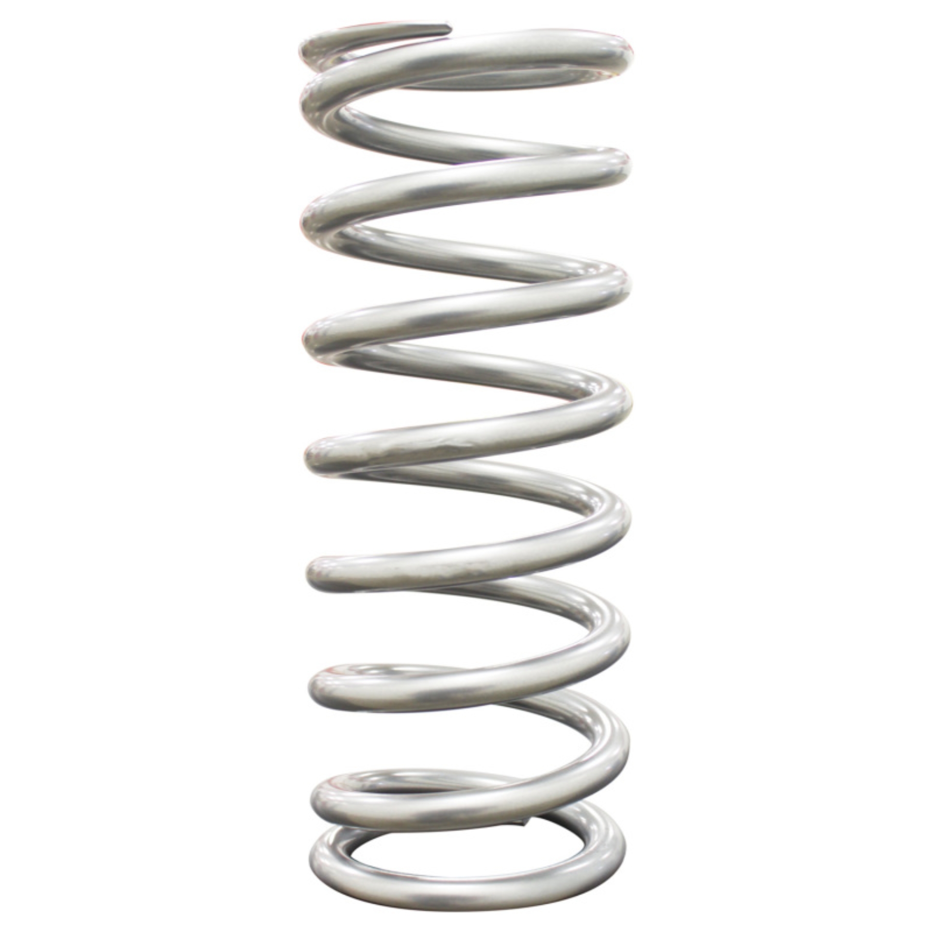 Picture of QA1 2-1/2in ID High Travel Spring - 10in Length x 325lbs/in - Silver Powder Coated