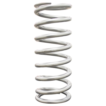 Picture of QA1 2-1/2in ID High Travel Spring - 10in Length x 350lbs/in - Silver Powder Coated