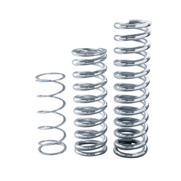 Picture of QA1 1-7/8in ID Spring - 10in Length x 95lbs/in - Chrome Plated