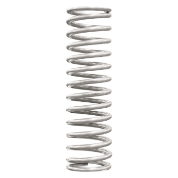 Picture of QA1 2-1/2in ID High Travel Spring - 16in Length x 100lbs/in - Silver Powder Coated