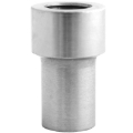 Picture of QA1 Tube Adapter - 3/4in OD - Smooth - Left Hand - 7/16-20 Thread .058 Wall - Alloy