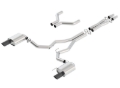 Picture of Borla Atak Cat-Back 15-17 Ford Mustang GT 5.0L V8 MT/AT 3in pipe 4in Black Chrome Tips