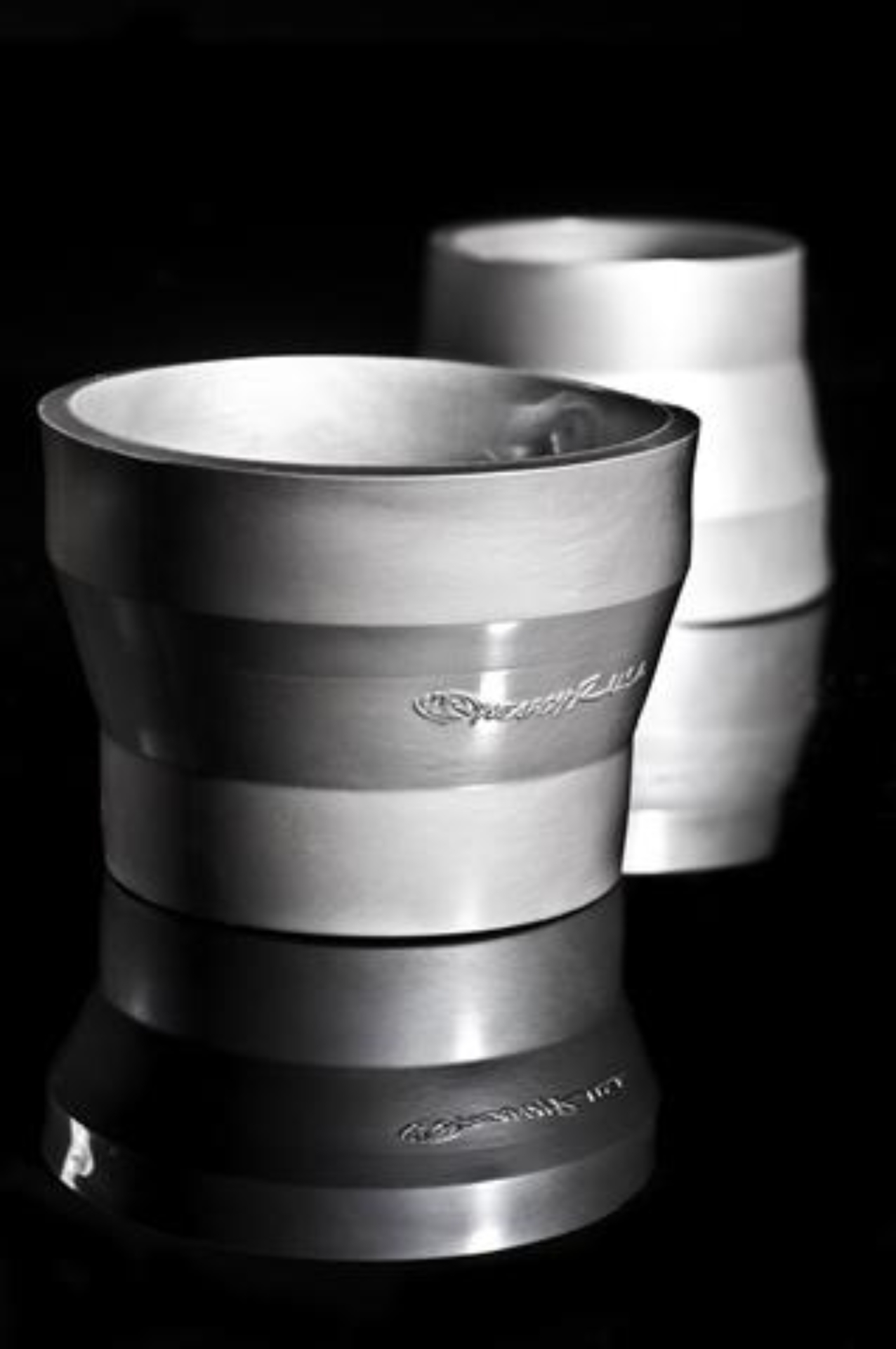 Picture of Weapon R 2.5in x 3in x 2.5in Tall Coupler Adapter - Silver
