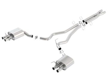 Picture of Borla 15-16 Ford Mustang Shelby GT350 5.2L ATAK Cat Back Exhaust (Uses Factory Valence)