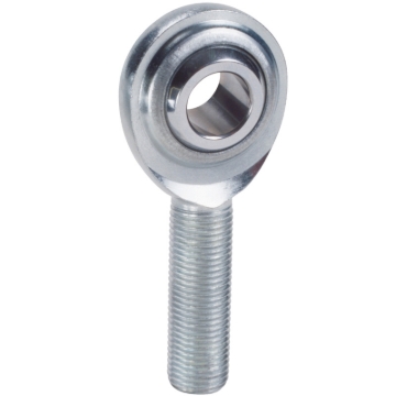 Picture of QA1 C Series 2-Pc Rod End - Male/Right Hand - .3125in Bore x 3/8-24 - Carbon Steel w/PTFE