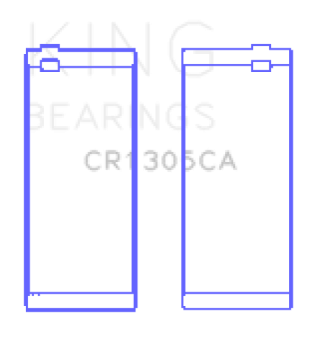 Picture of King Engine Bearings Dodge Cummins 4BTA/4BTAA/6BT/6BTA (Size STD) Rod Bearing Set