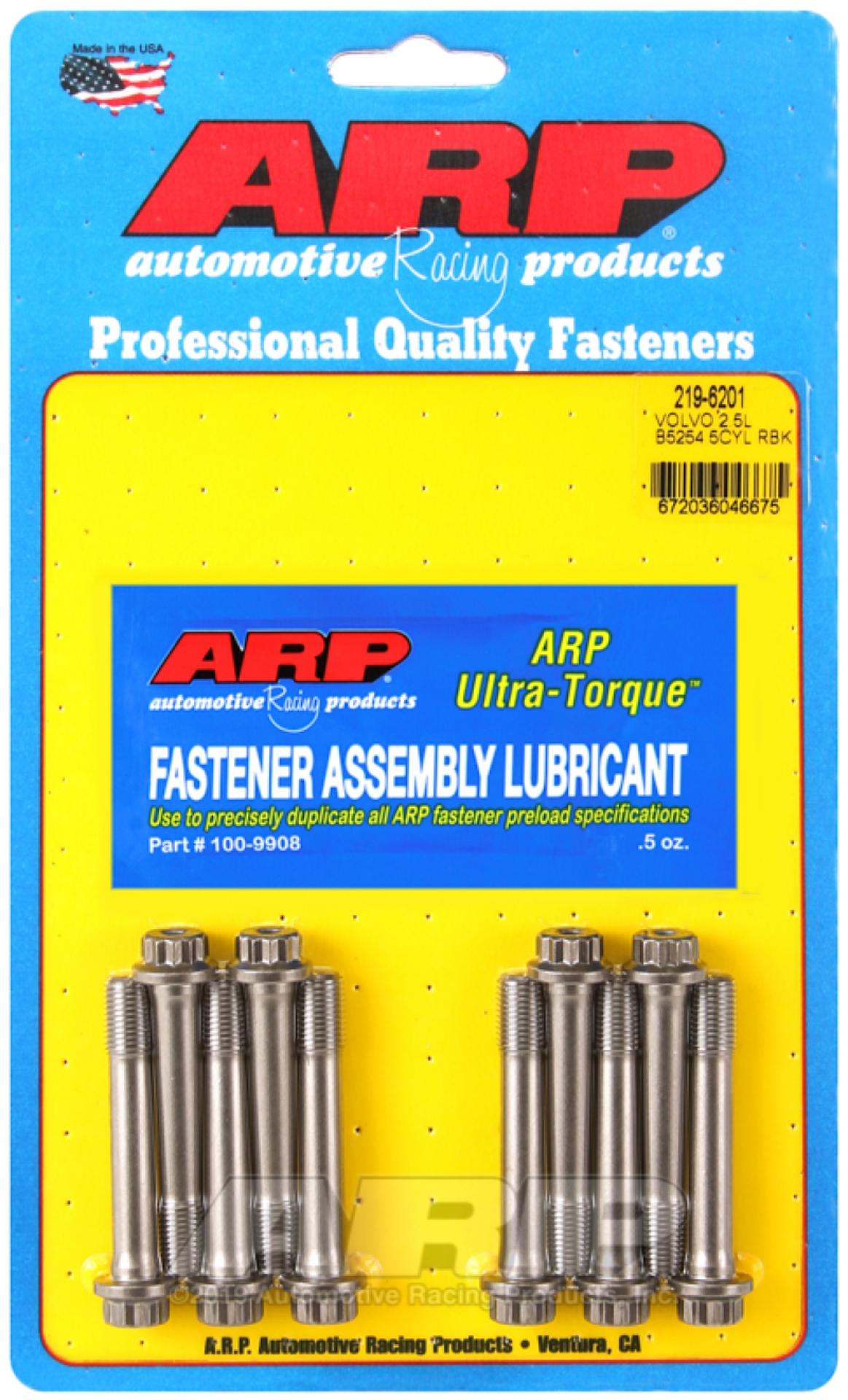 Picture of ARP Volvo 2.5L B5254 5cyl. Rod Bolt Kit