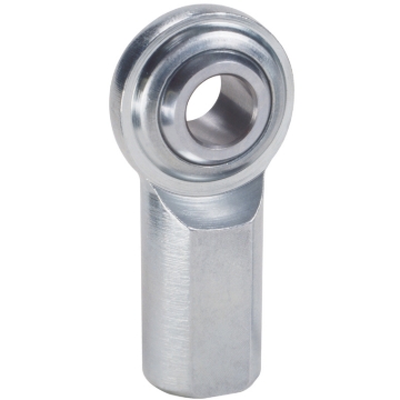 Picture of QA1 C Series 2-Pc Rod End - Female/Left Hand - 16mm Bore x M16x2.0 - Carbon Steel